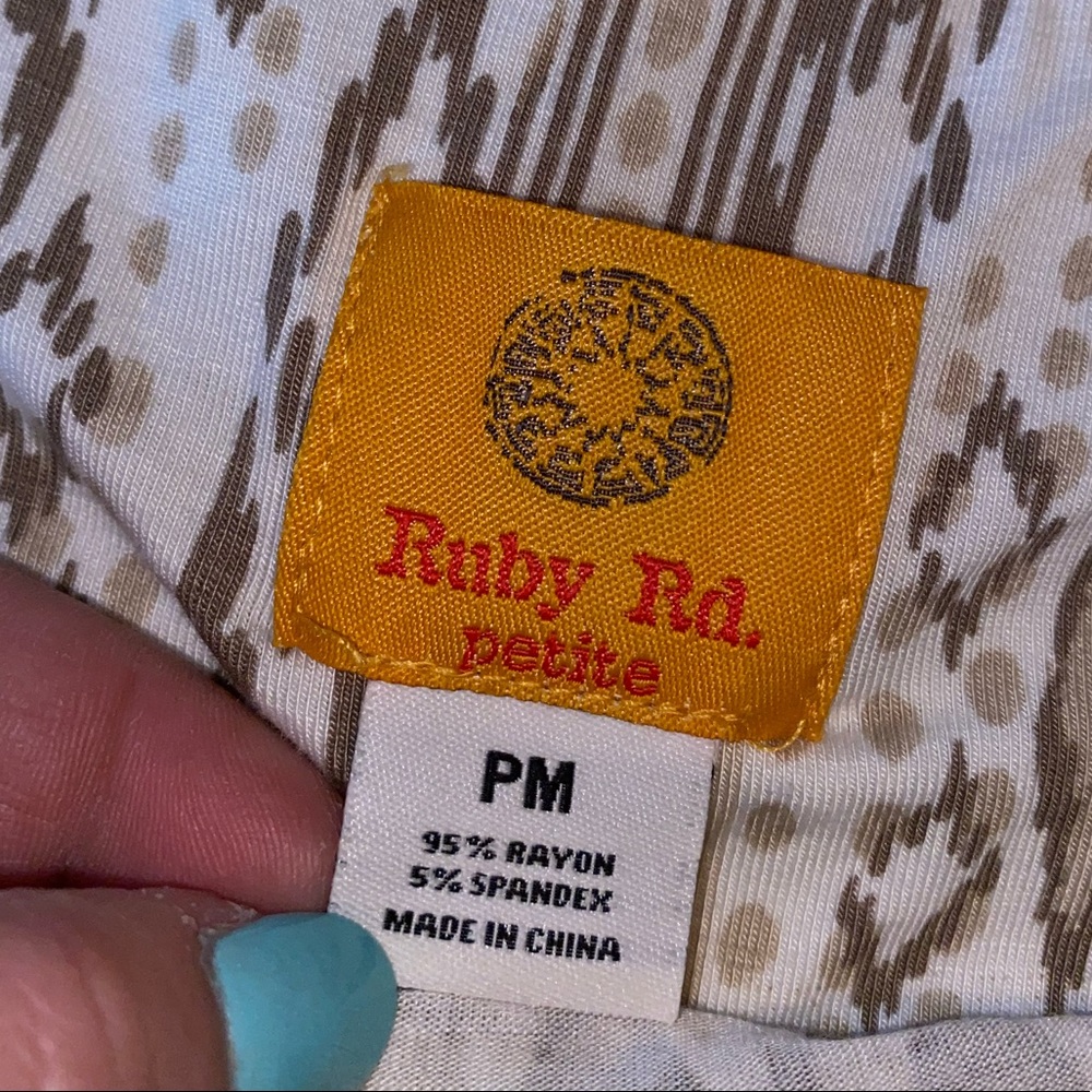 🍁Ruby Rd. Side Tie Top🍁 - Picture 8 of 8